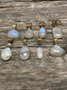 Rainbow Moonstone Silver Copper Brass, Assorted Vintage Pendant, Sample Jewelry, Pendant Necklace, Pendant Sterling Silver (Package of 1)