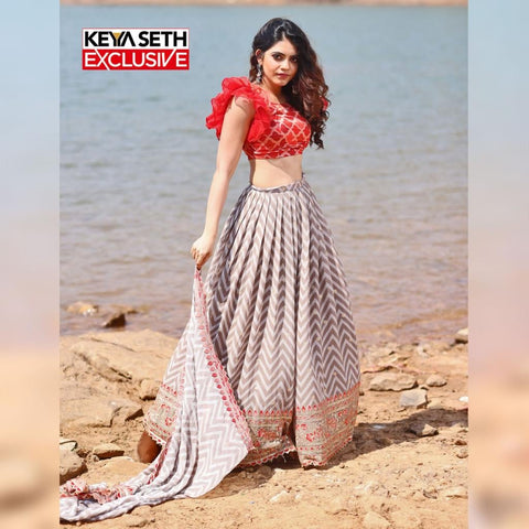 Chikankari Saree – Keya Seth Exclusive
