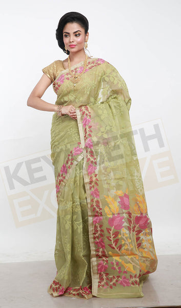 Muslin saree