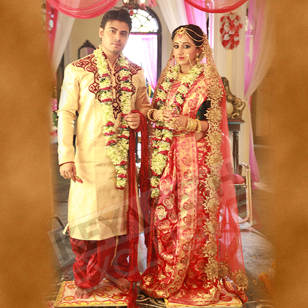 bengali men's wedding dress