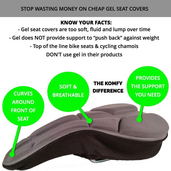 gel bike seat covers