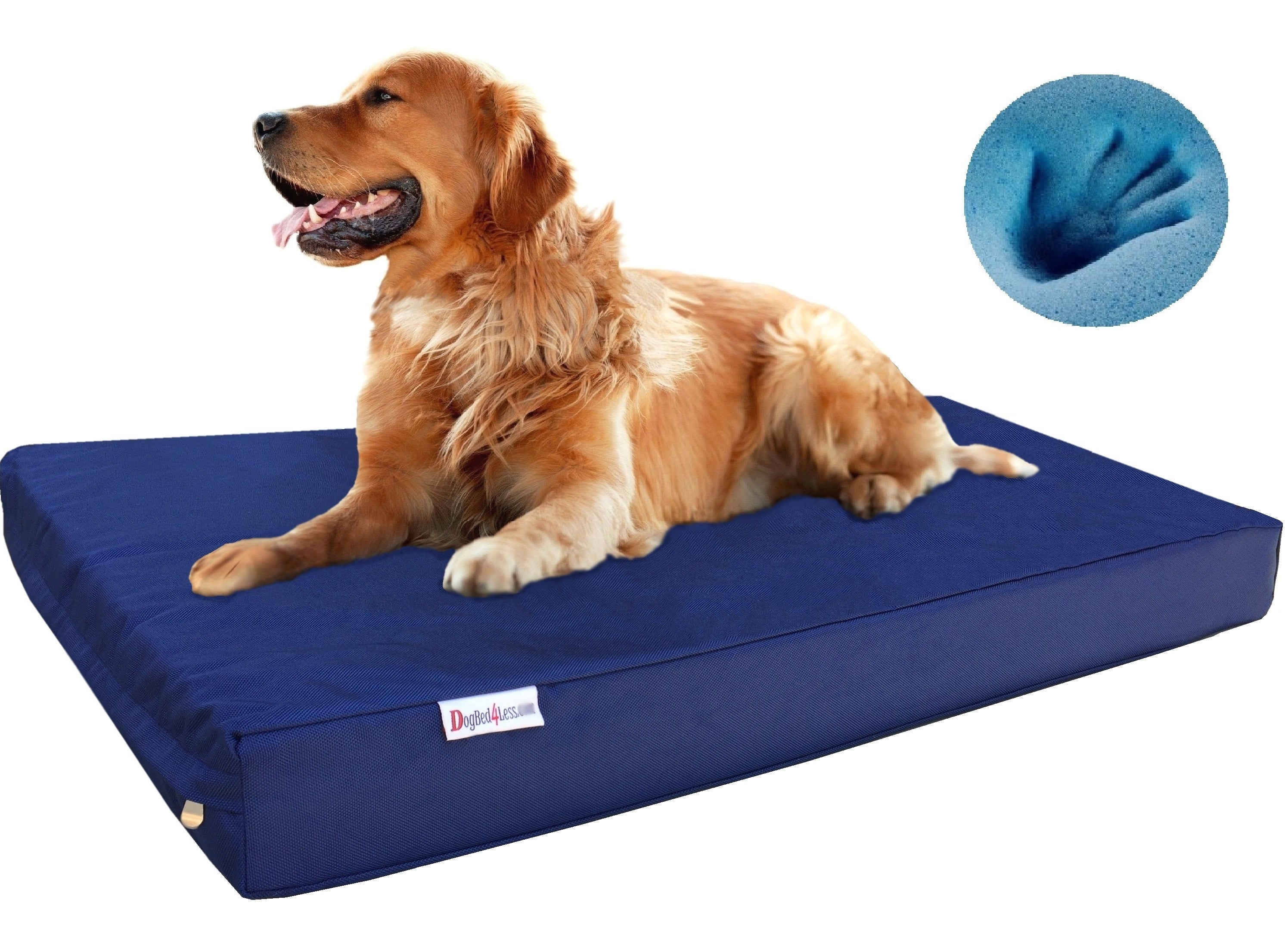 Medium memory foam dog bed