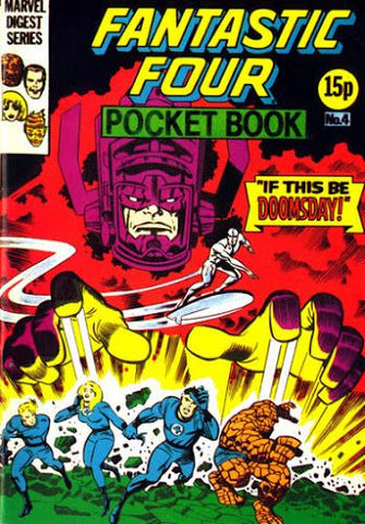 Fantastic Four Pocket Book #4 - Marvel Digest Series - 1980