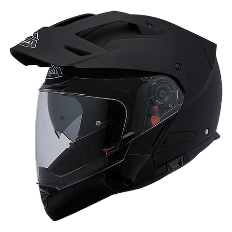 SMK Hybrid Evo Enduro Helmet Matt Black (MA200) – Moto Central