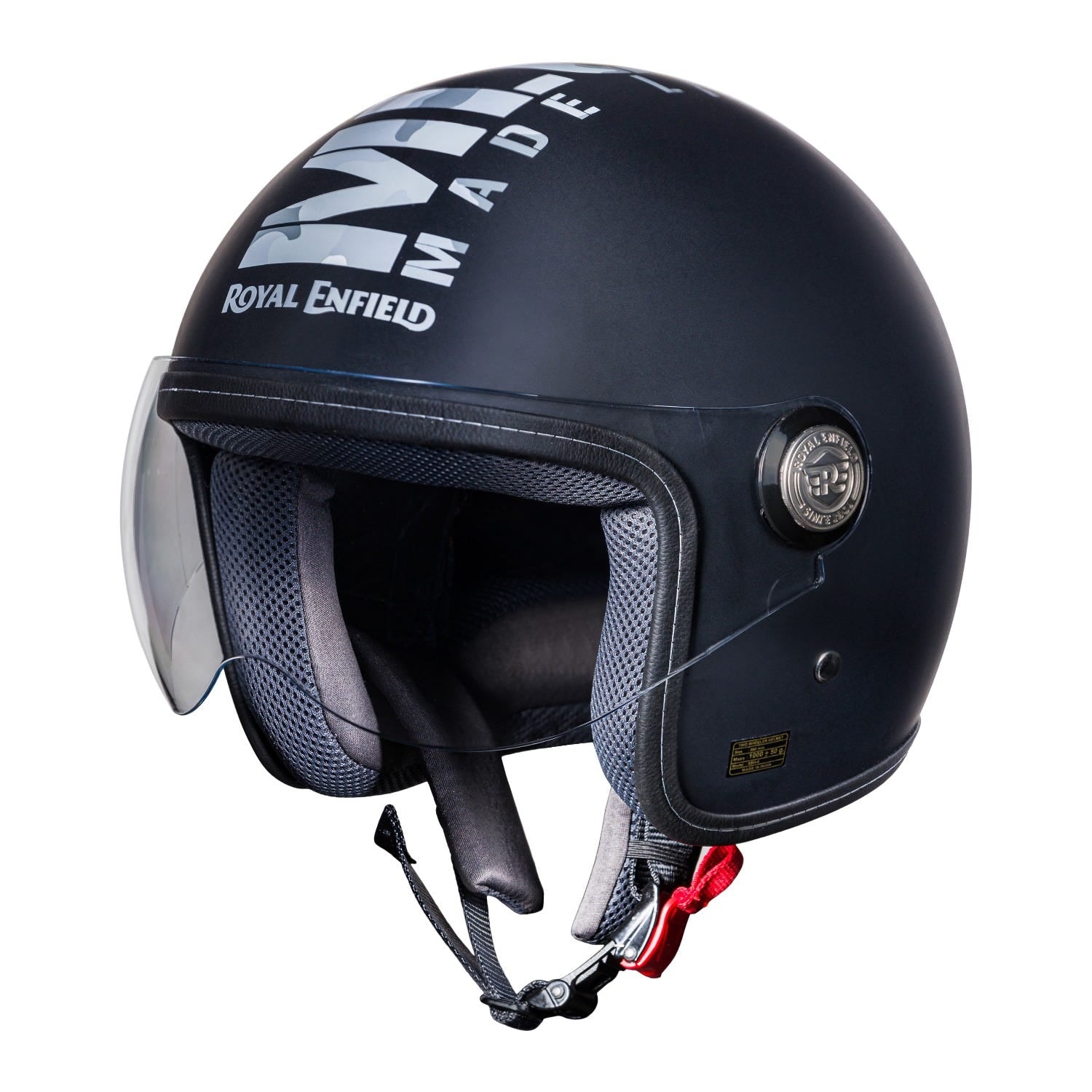 Royal Enfield Chopper MLG Camo Matt Black Helmet– Moto Central