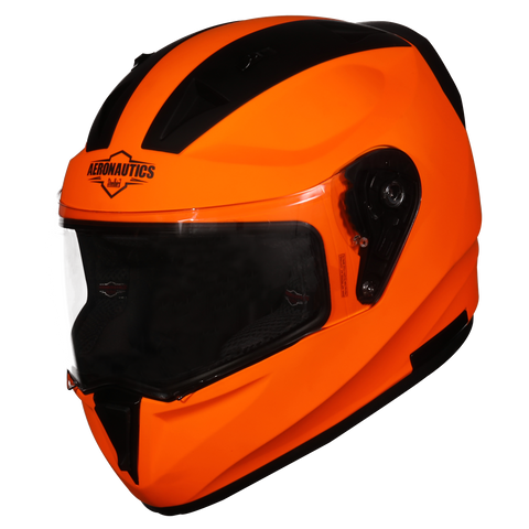 Steelbird Air SA-1 Gloss Fluorescent Orange Helmet– Moto Central