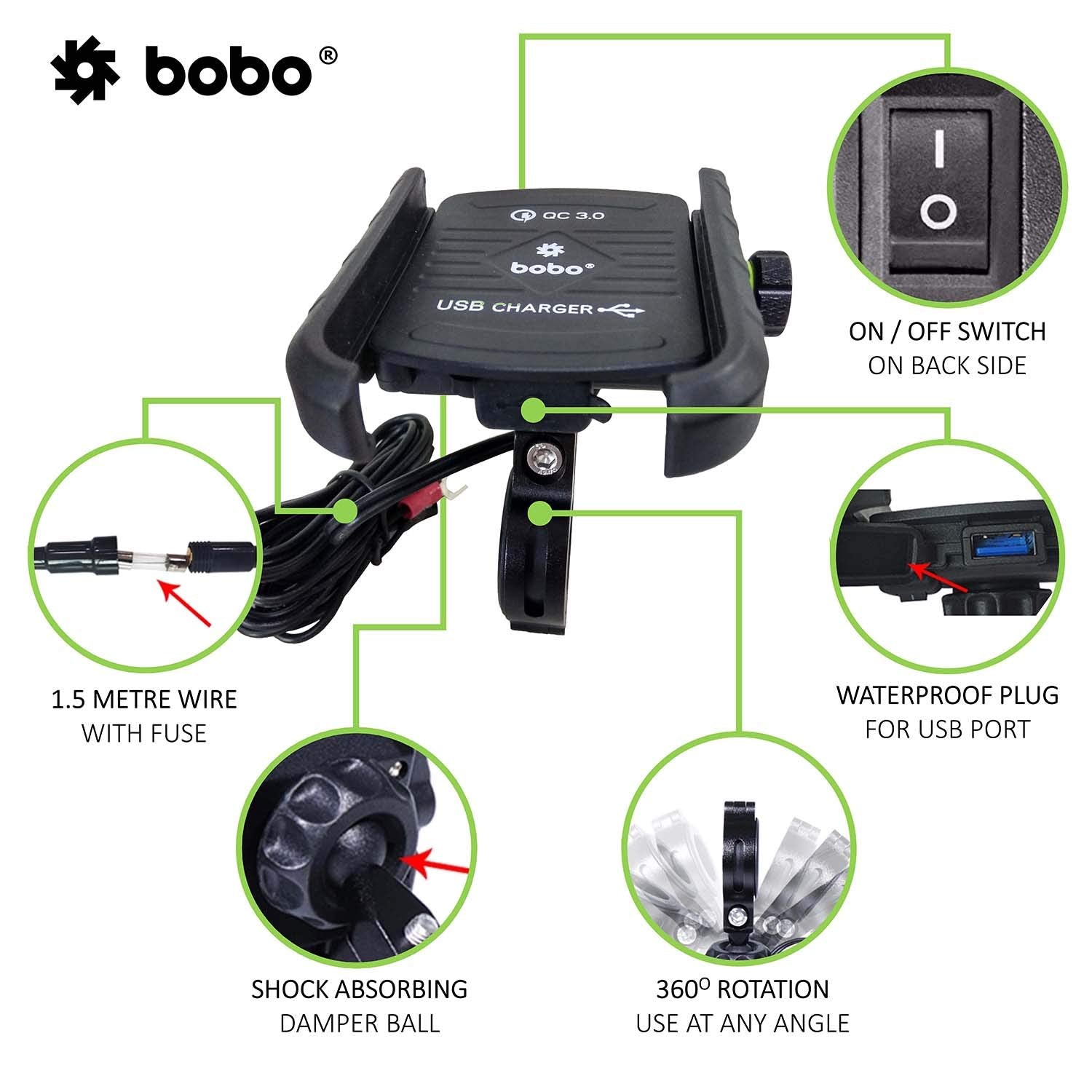 bobo bike charger