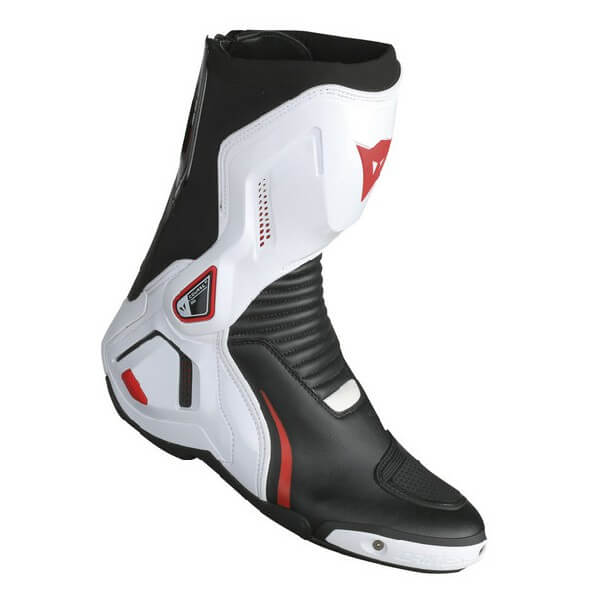 Dainese Course D1 Out Boots Black White Lava Red– Moto Central