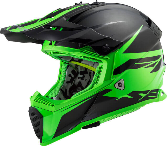 green mx helmet