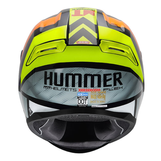 MT Hummer Oasis Gloss Red Helmet– Moto Central