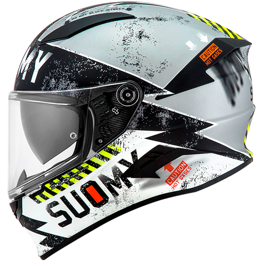 AGV K1 Power Gun Metal White Green Gloss Helmet– Moto Central