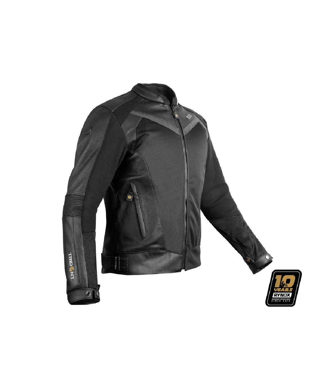 Rynox Trident Leather Riding Jacket (10 Year Anniversary Edition