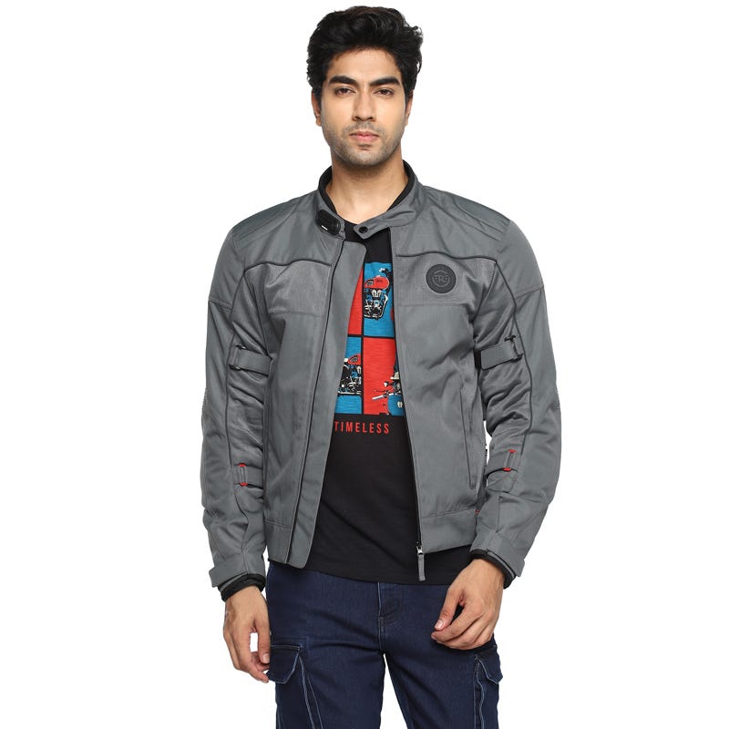 Royal Enfield Explorer V3 Jacket (Grey)– Moto Central