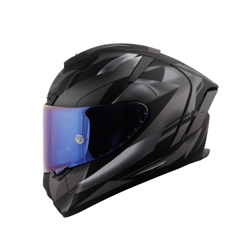 steelbird glossy black helmet