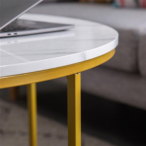 Marble Simple Round Coffee Table