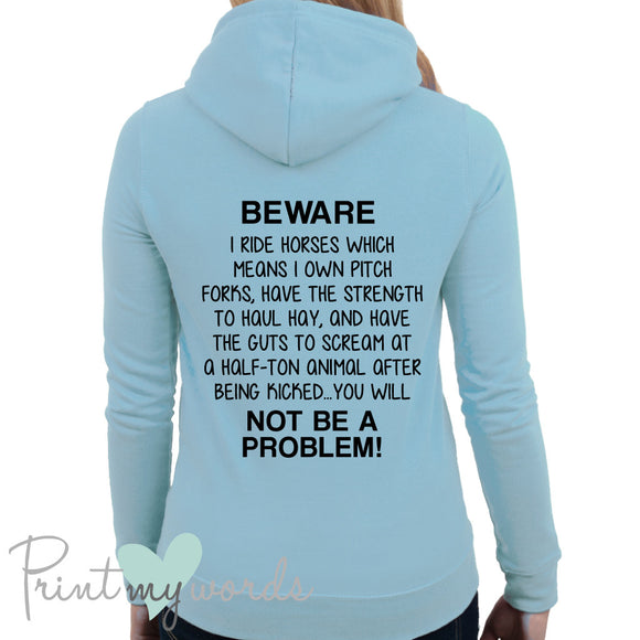 horse hoodies with slogans