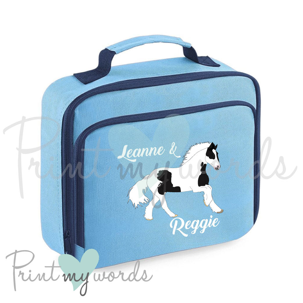 Personalised Lunch Cooler Bag - Heavy Horse Design