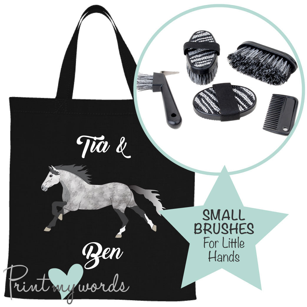 Personalized horse 2025 grooming tote