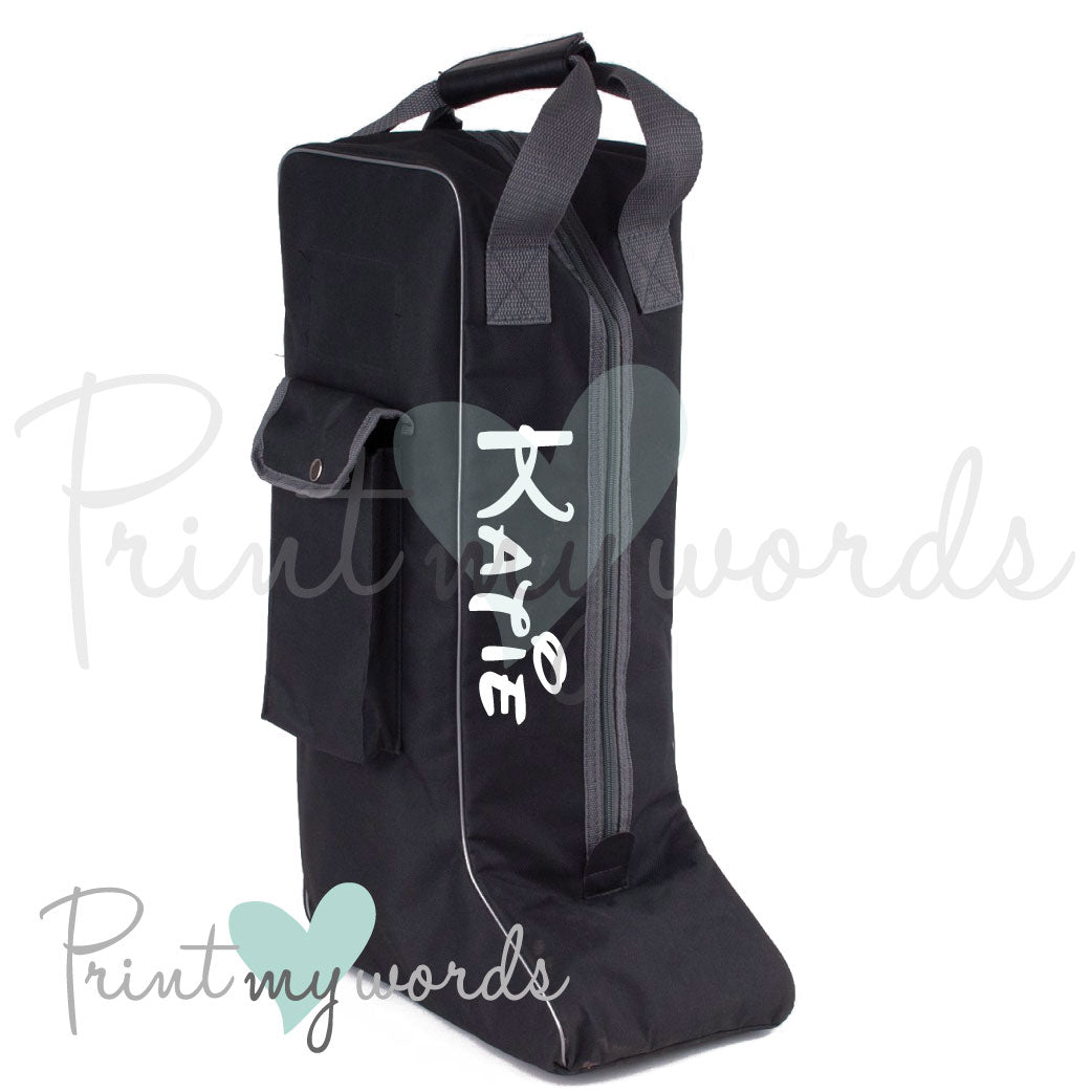 Personalised Magical Design Long Boot Bag
