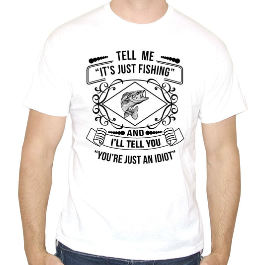 Men's Fishing Checklist Funny T-Shirt – Print My Words