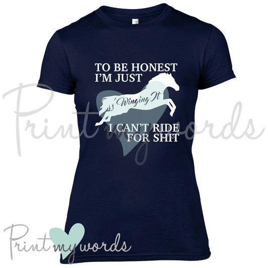 Him Or The Horse Funny Equestrian T-Shirt – Print My Words