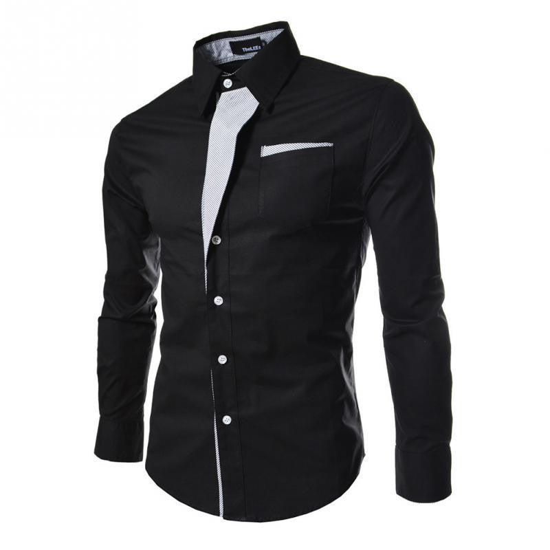 Party Wear Full Sleeves Mens Black Plain Rayon Shirt, Size: M-XXL