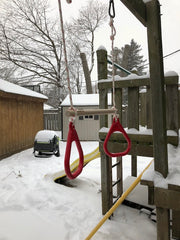 swing in winter