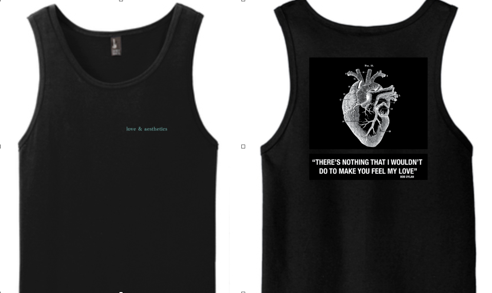 L&A Logo Tank Top: Dylan Lyrics