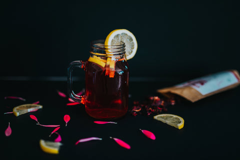 hibiscus lemonade iced tea