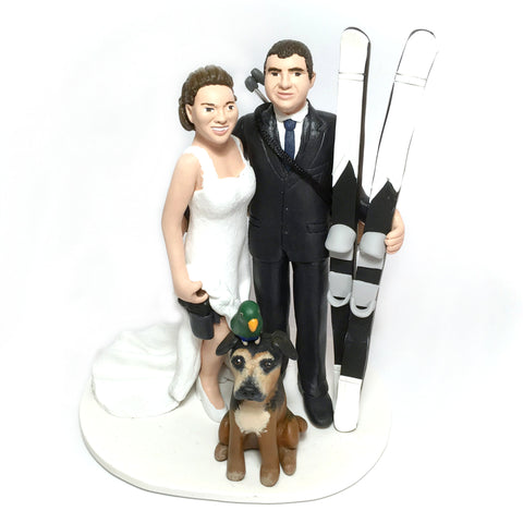 Cartoon Custom Wedding Cake Topper – ThatLittleNook