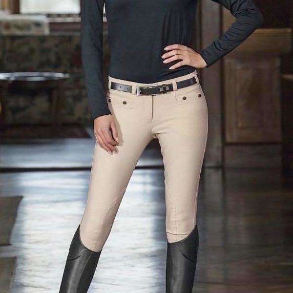 Petra Silicone Knee Patch Breeches - Halter Ego®