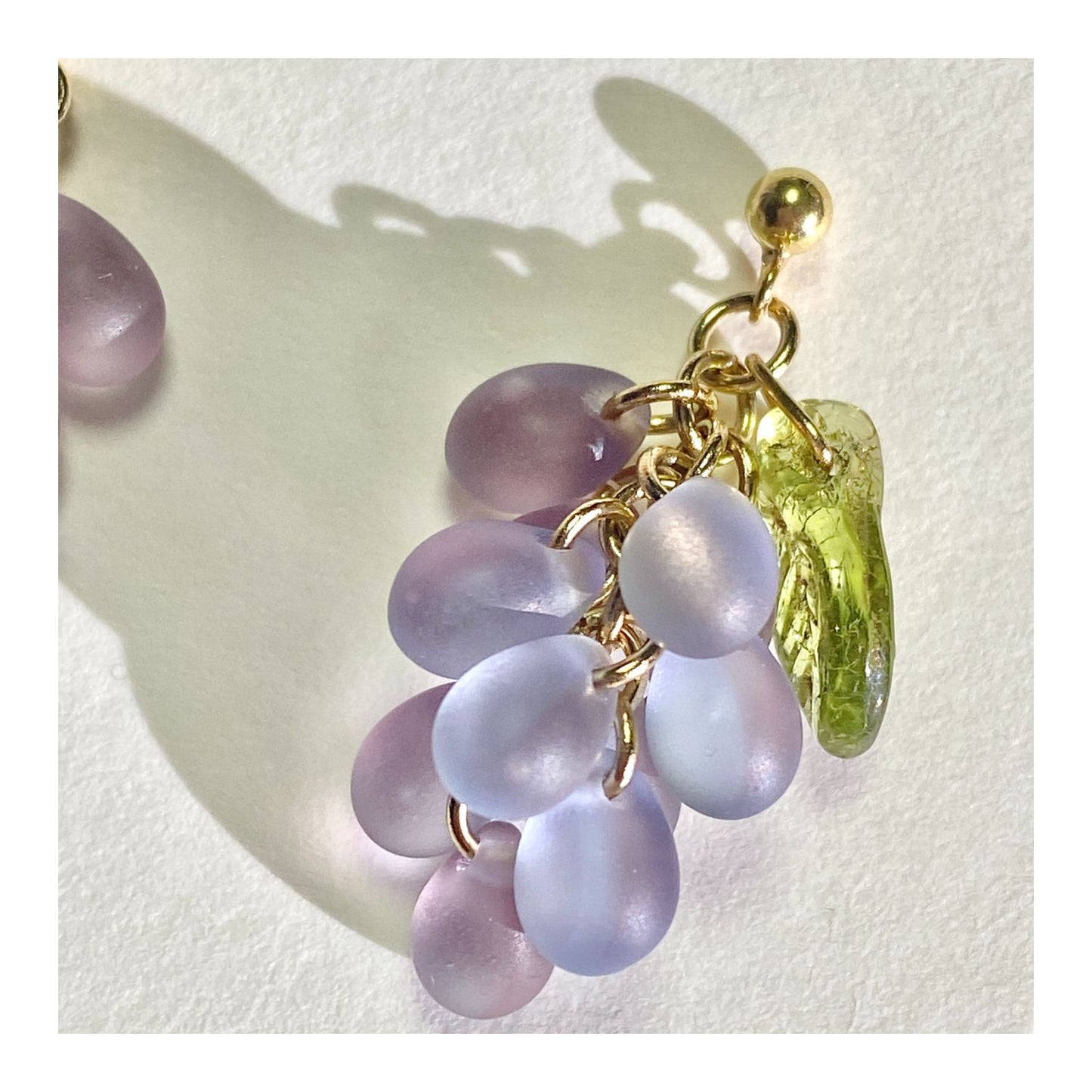 Cute Grape Earrings, Fruit Earrings | Grape Earrings, Food Earrings, Cute Fruit Earrings, Colorful Earrings, Gifts for Her