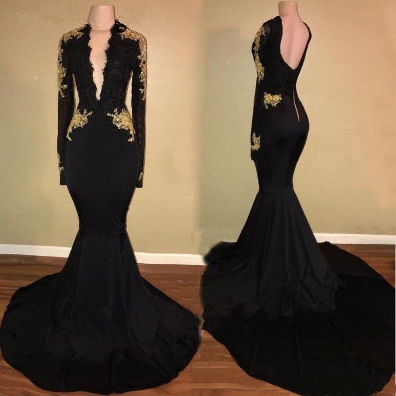 black and gold prom outfits