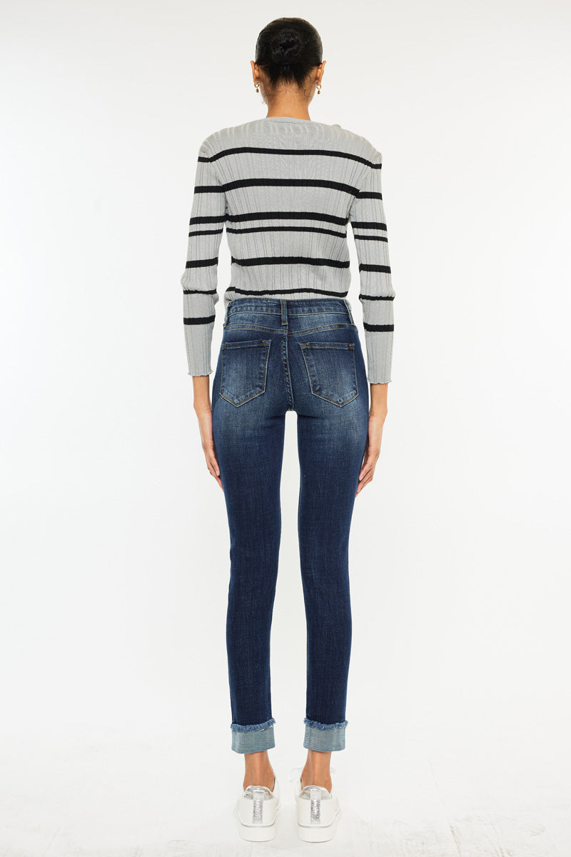DKNY Jeans Ladies' Soho Classic Skinny Jeans Chelsea Wash (14x30)