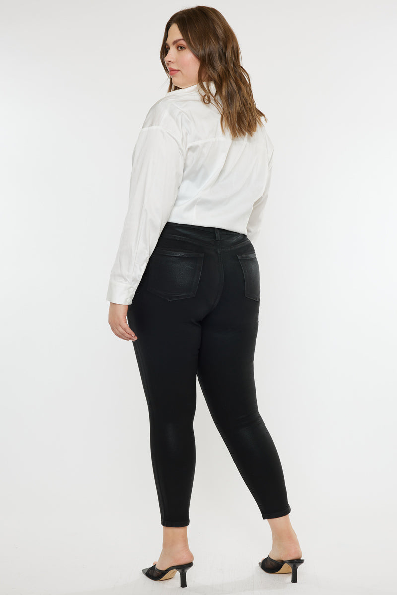 Mile High Super Skinny Jeans (plus Size) - Black