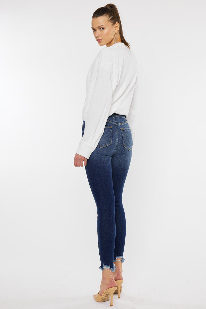 CAICJ98 Womens Jeans Jeans for Women High Waist Elastic Skinny
