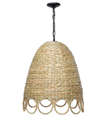 regina andrew rattan chandelier