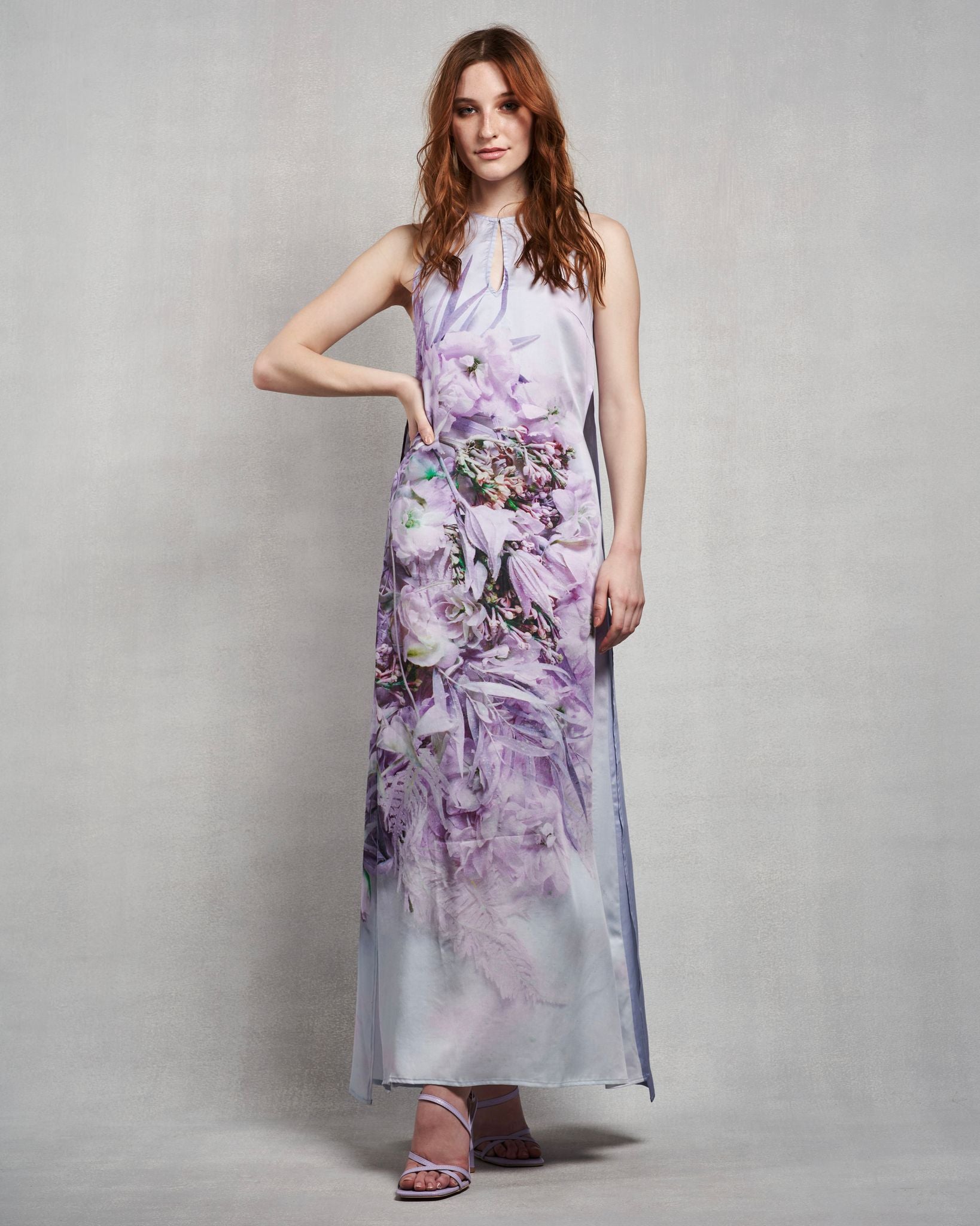 Dani Dress | Lilac Bouquet