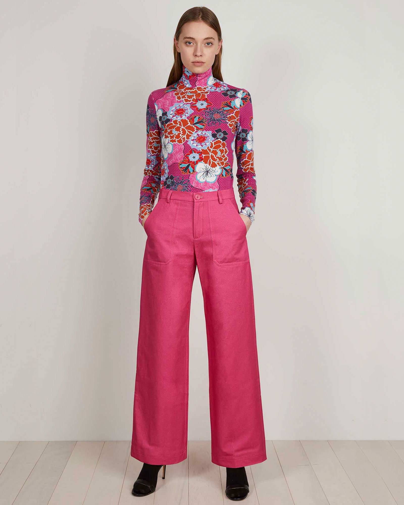 Tracee Pant | Pop Pink