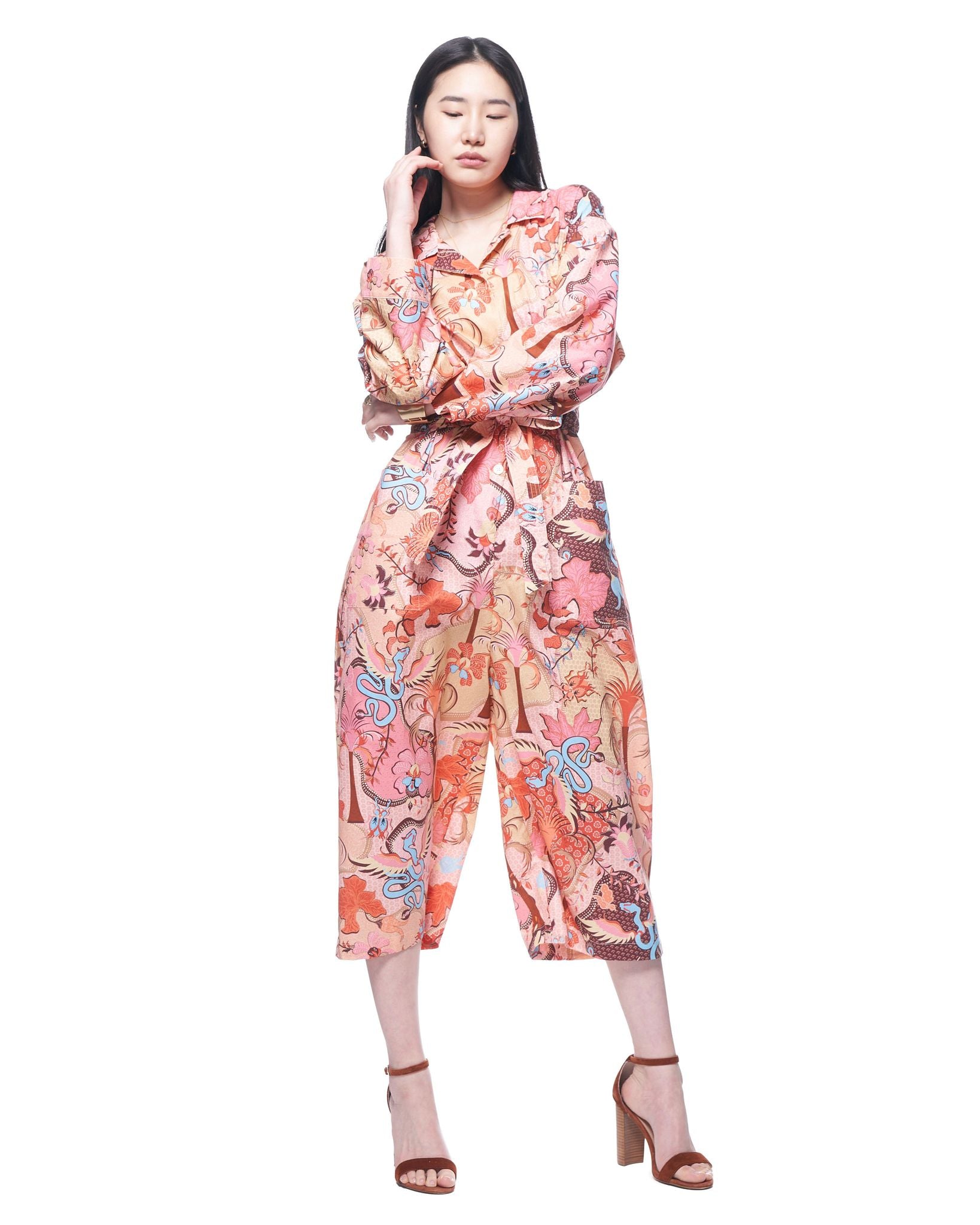 Harlow Jumpsuit | Sunrise Mosaic Jungle