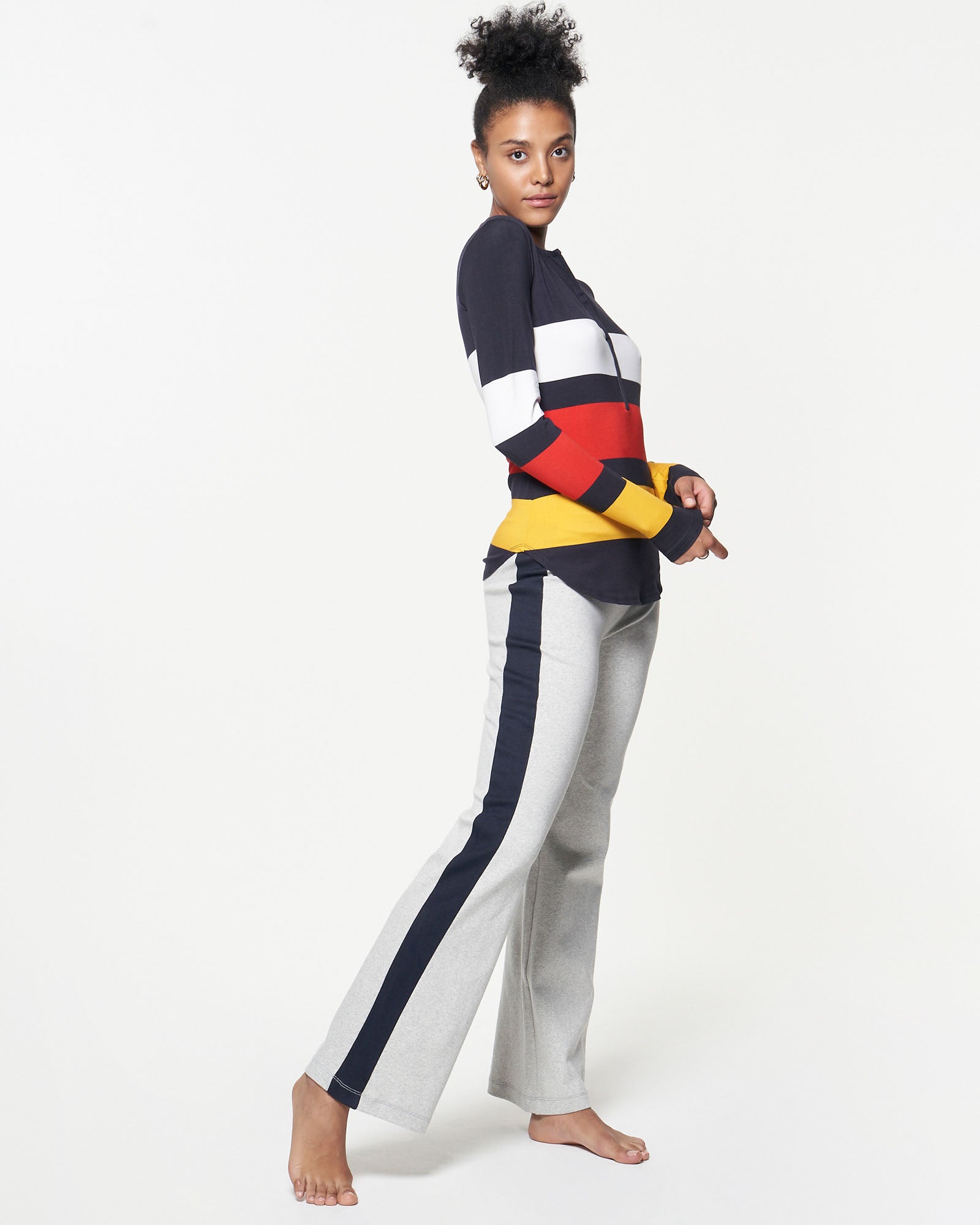 Gisella Henley | Navy Kennedy Stripe