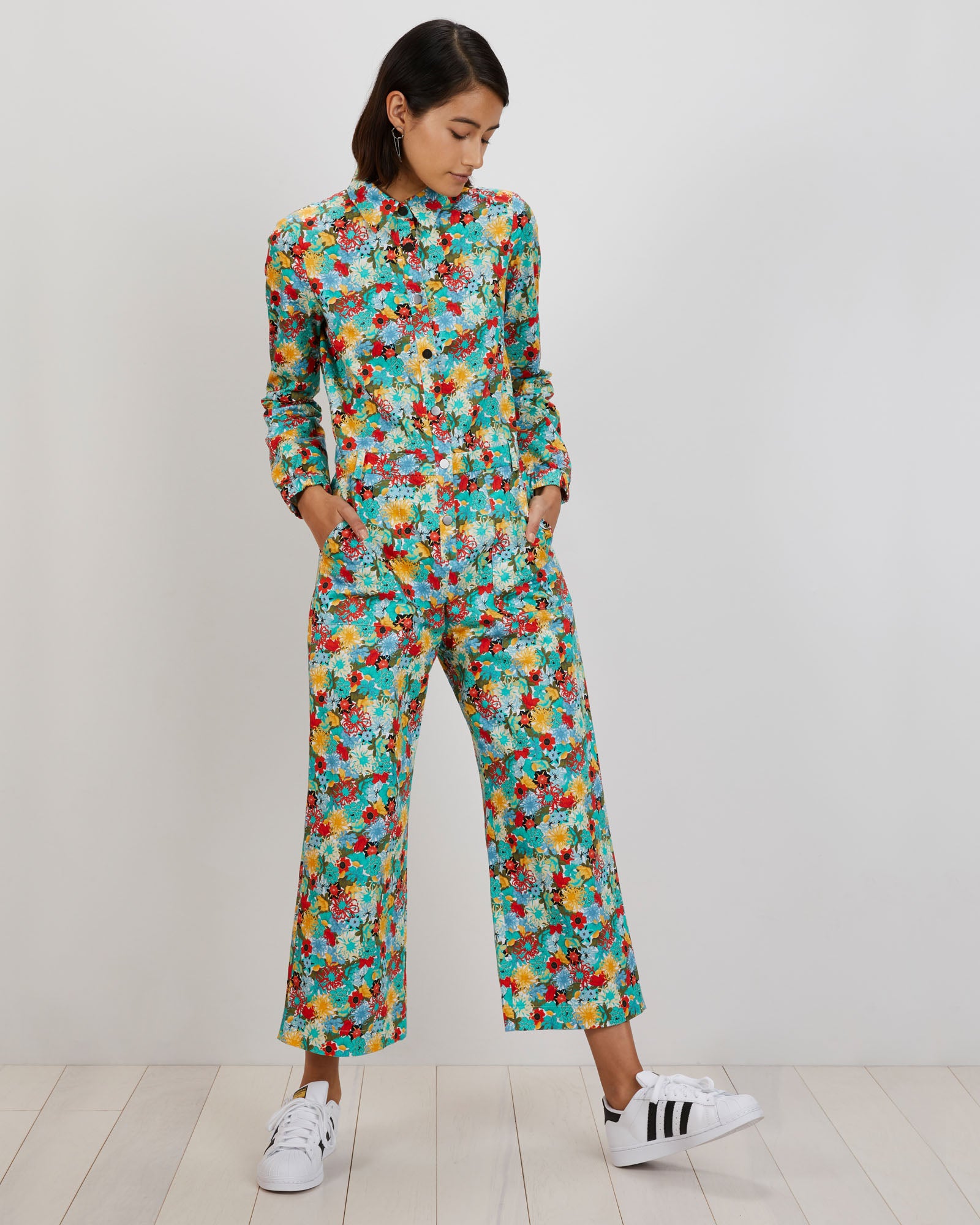 Alex Jumpsuit | Multi Camellia