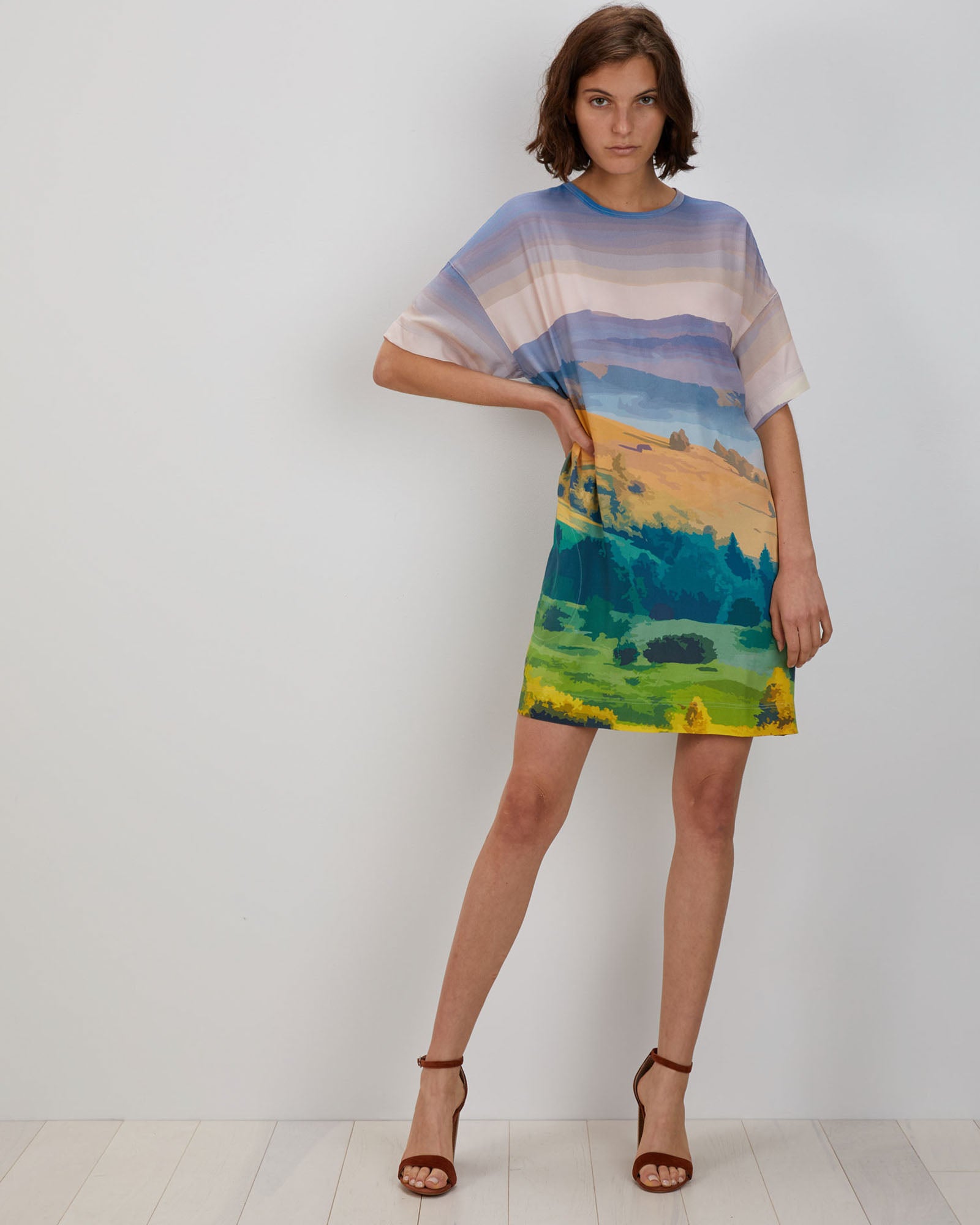 Maya Dress | Mountain Postcard