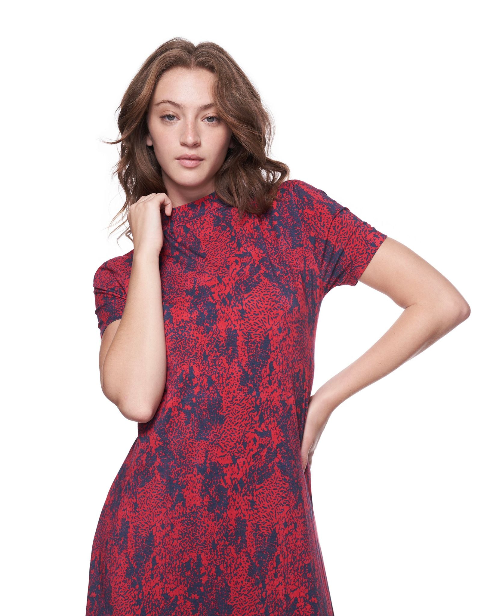 Lola Dress | Red Complication