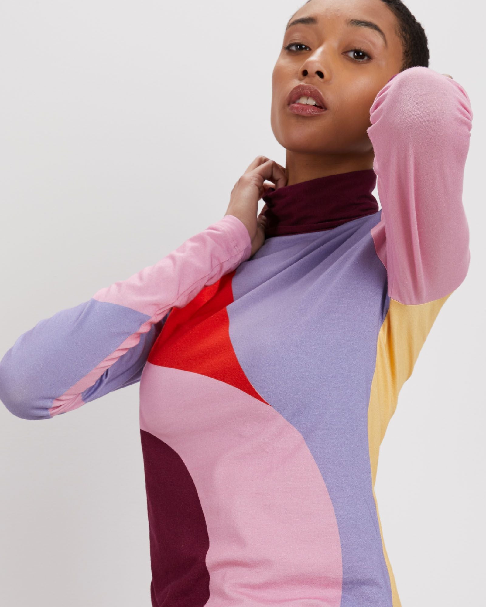 Turtleneck | Dahlia Cut Paper