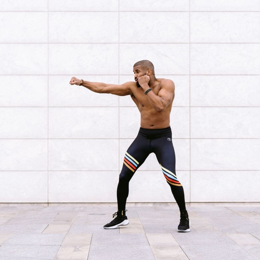 Men's Tiktok Leggings Compression Pants Gym Push Up Training Yoga Pants  Jogging