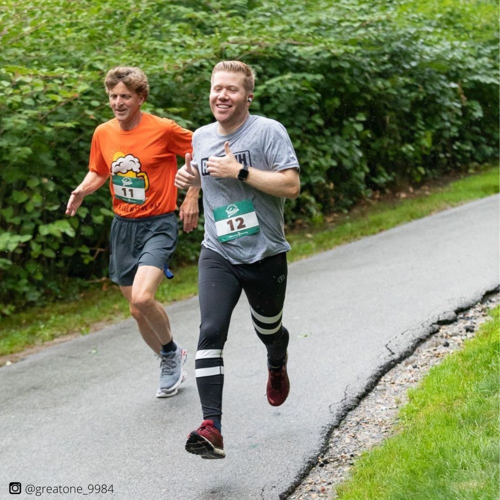 Two Men's Running