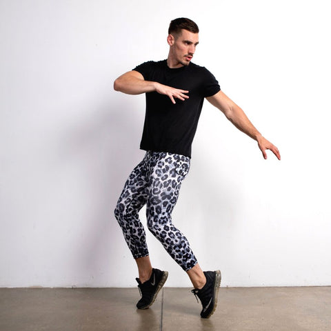 Snow Leopard ¾ Meggings