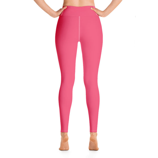 hot pink yoga leggings
