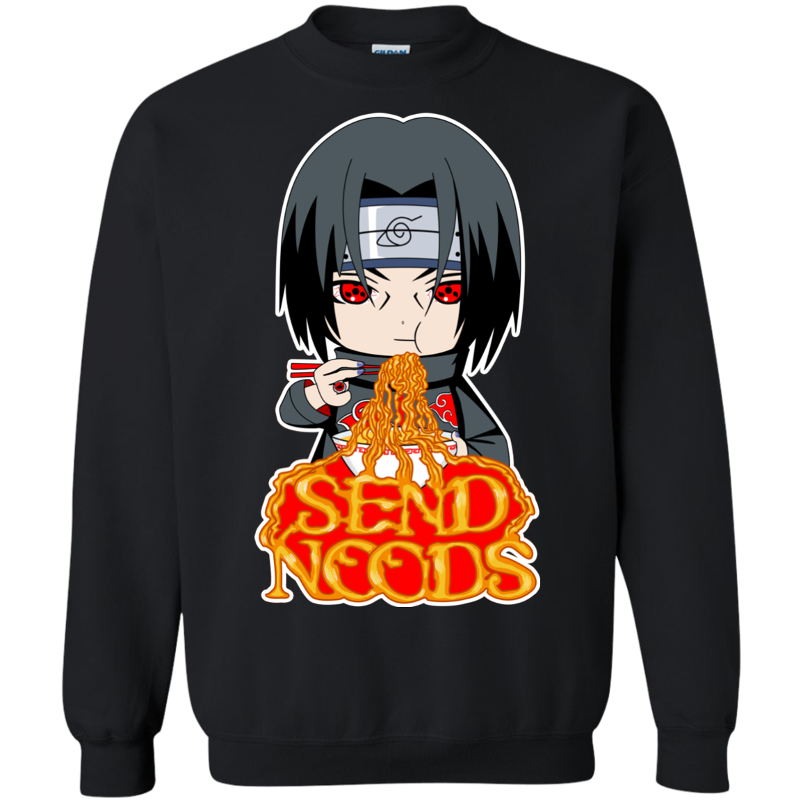 Itachi Send Noods Crewneck Sweater